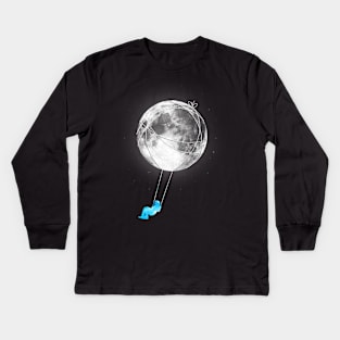 Moon Swing Kids Long Sleeve T-Shirt